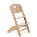 Childhome Lambda 3 Baby High Chair + Feeding Tray - Natural