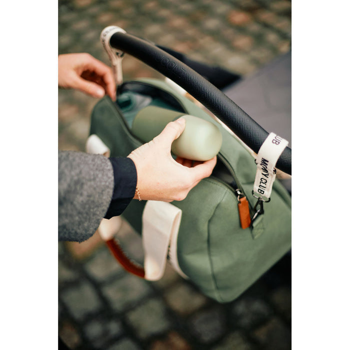 Childhome Mommy Club Signature Nursery Bag - Canvas Green