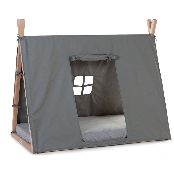 Childhome Tipi Bed Cover - Grey - 70x140 CM