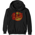David Bowie Unisex Pullover Hoodie: Vintage Diamond Dogs Logo (Black)