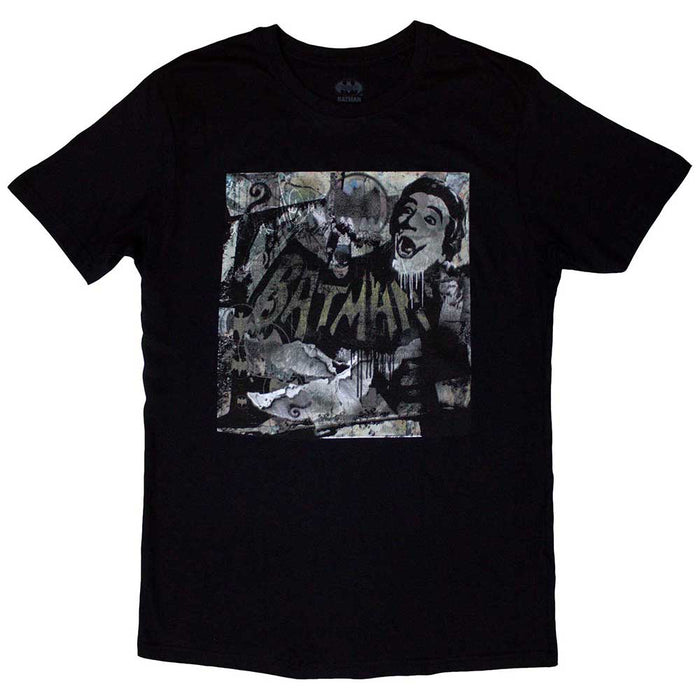 DC Comics Unisex T-Shirt: Batman - Mural (Black)
