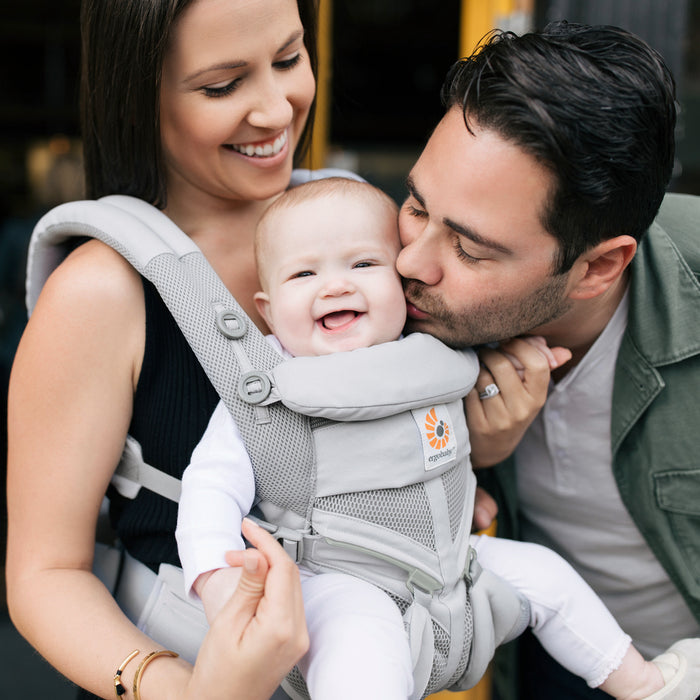 Ergobaby Omni 360 Cool Air Mesh Baby Carrier - Pearl Grey (4)