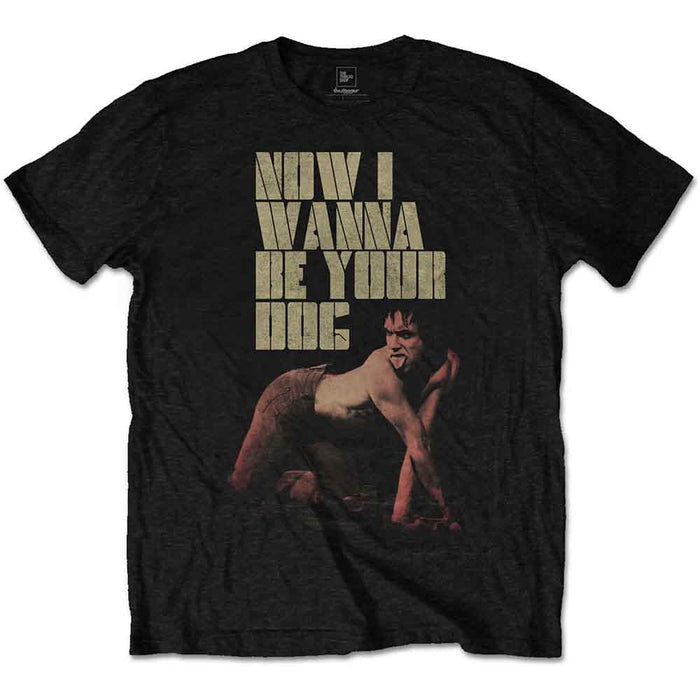 Iggy & The Stooges Unisex T-Shirt: Wanna Be Your Dog (Black)