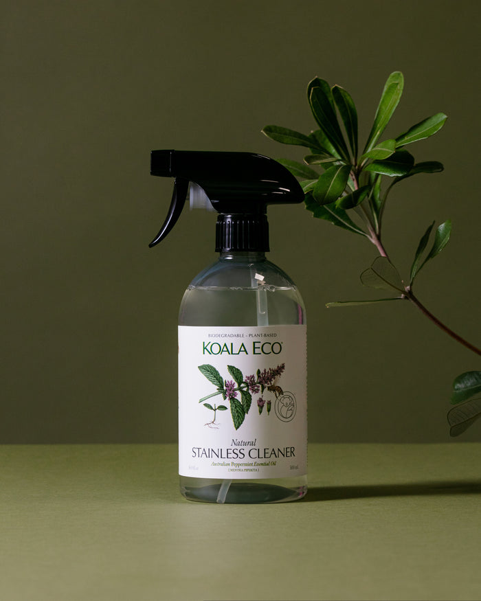 Koala Eco Natural Stainless Cleaner Peppermint Essential Oil - 500ml