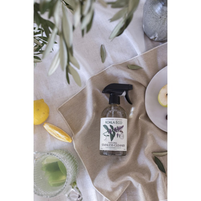Koala Eco Natural Stainless Cleaner Peppermint Essential Oil - 500ml