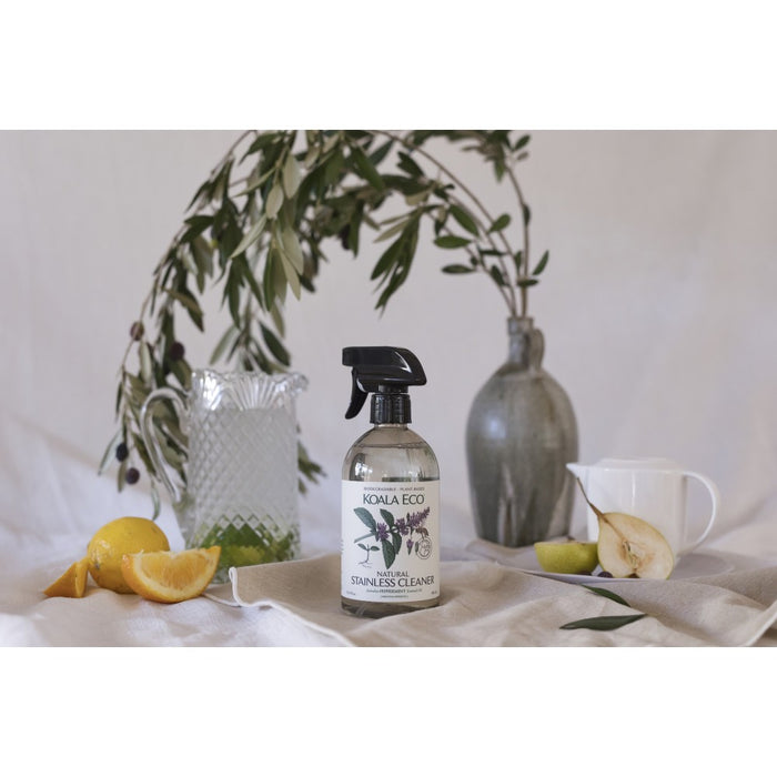 Koala Eco Natural Stainless Cleaner Peppermint Essential Oil - 500ml
