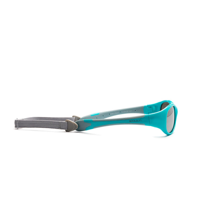 Koolsun Flex Baby Sunglasses - Aqua Grey 0-3 yrs