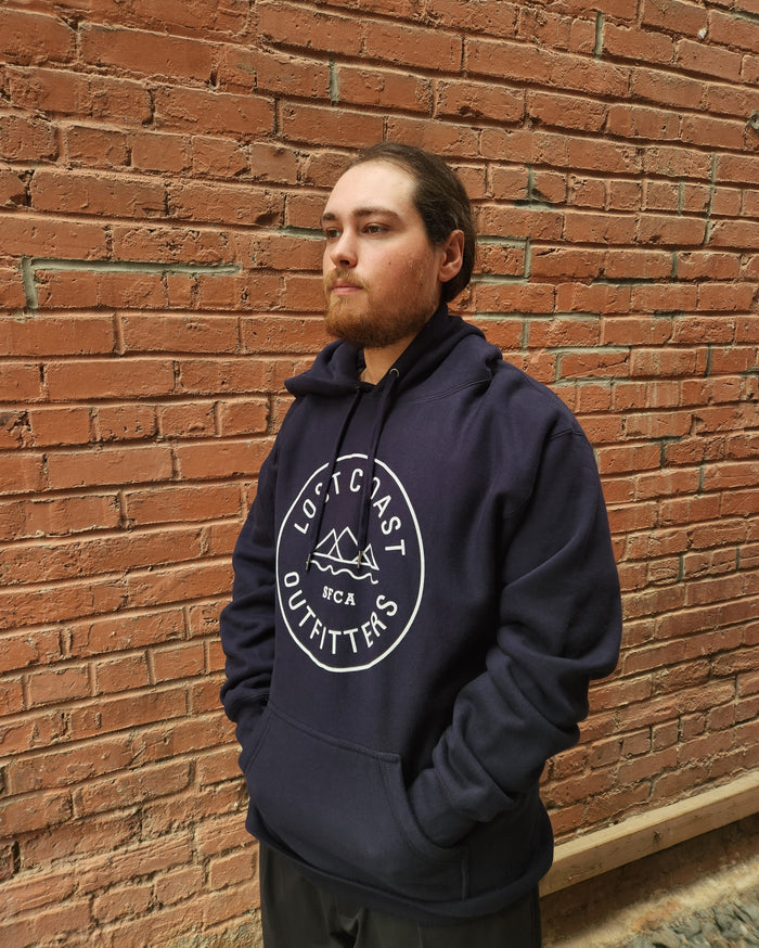 LCO Badge Hoody - Navy