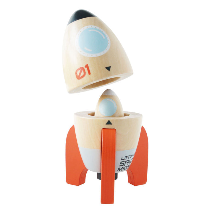 Le Toy Van Le Toy Van Magnetic Space Rocket Duo
