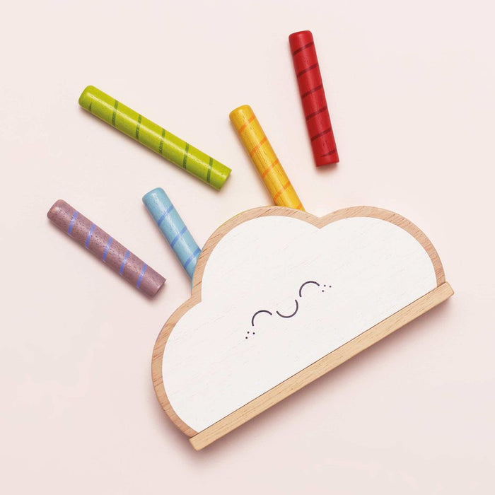 Le Toy Van Rainbow Cloud Pop-Up Toy - 6 Piece