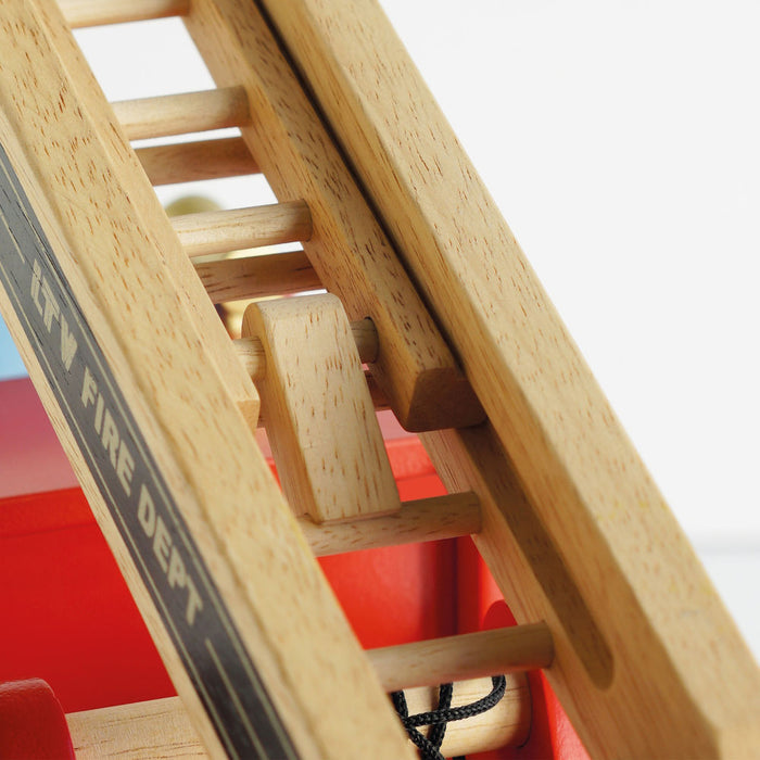 Le Toy Van Wooden Fire Engine