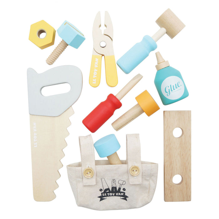 Le Toy Van Wooden Tool Box & Tools