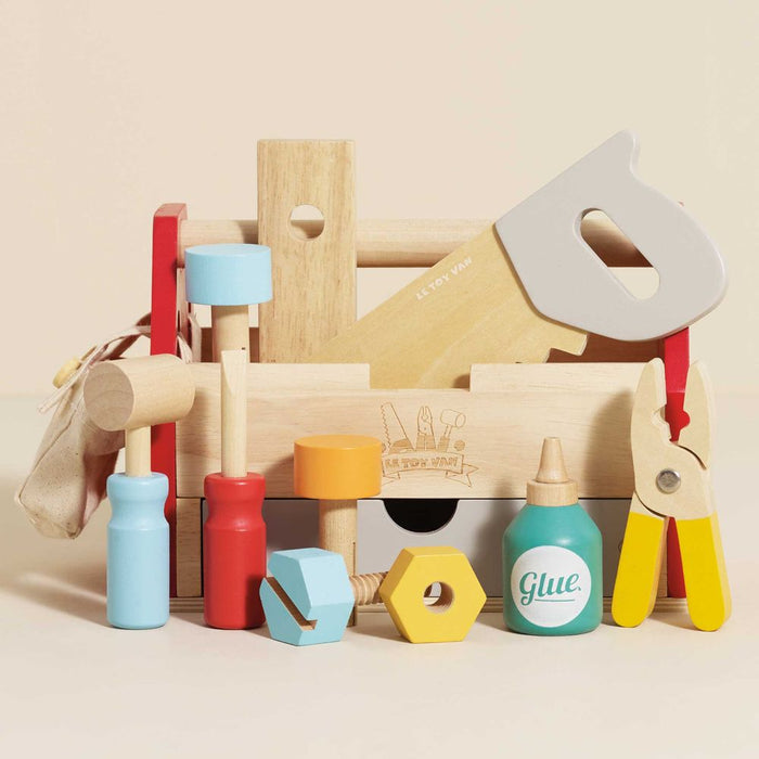 Le Toy Van Wooden Tool Box & Tools