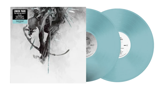 Linkin Park - The Hunting Party (Reissue with Etching) - 2LP - Translucent Light Blue Vinyl