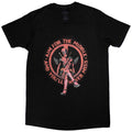 Marvel Comics Unisex T-Shirt: Deadpool Aim Middle (Black)