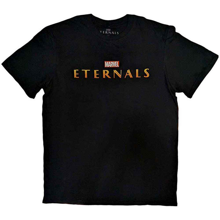 Marvel Comics Unisex T-Shirt: Eternals Logo (Black)