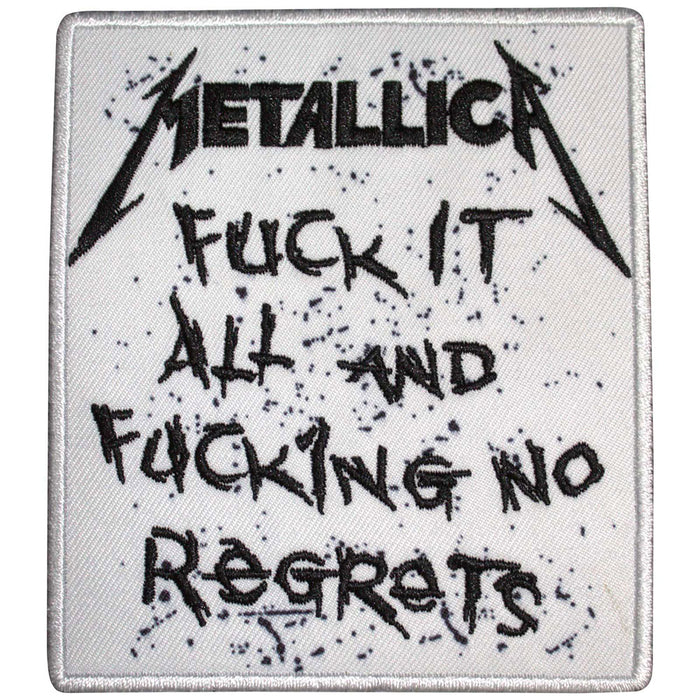Metallica Standard Patch: No Regrets