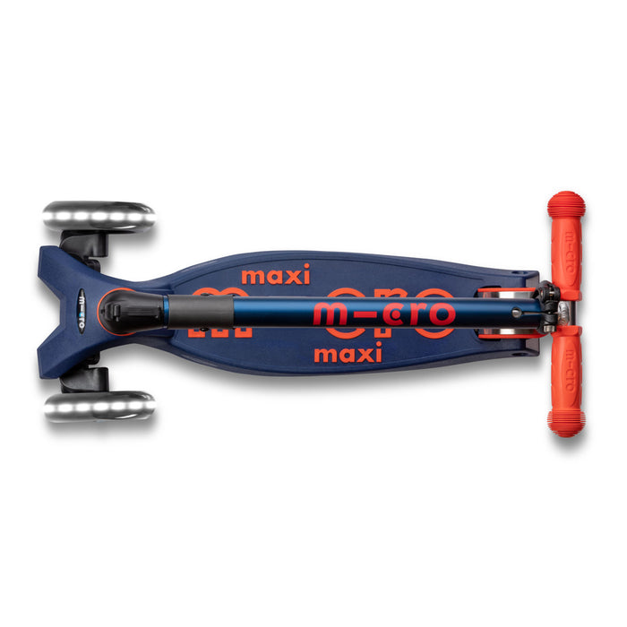 Micro Maxi Deluxe Foldable LED - Navy Red