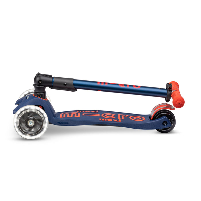 Micro Maxi Deluxe Foldable LED - Navy Red
