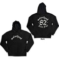 Motorhead Unisex Pullover Hoodie: Iron Fist '82 (Black) (Back Print)