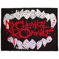 My Chemical Romance Standard Patch: The Black Parade Logo Fangs
