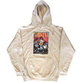 Nirvana Unisex Pullover Hoodie: Trapper Hat Mono Logo (Sand)