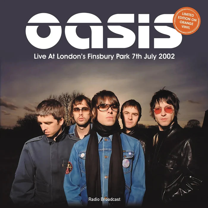 Oasis - Live At London's Finsbury Park 7th July 2002 - LP - Orange Vinyl