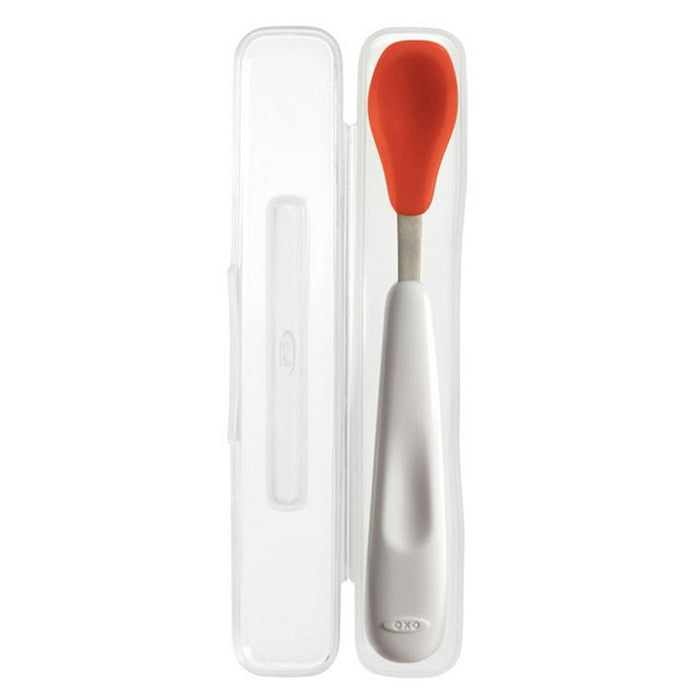 OXO Tot On-The-Go Feeding Spoon - Orange