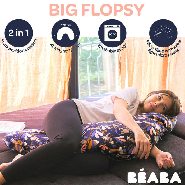 Red Castle Big Flopsy Maternity & Nursing Pillow - Print Jersey Jungle