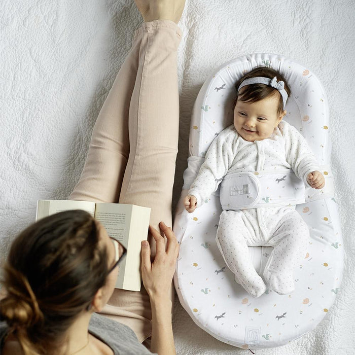 Red Castle Cocoonababy Nest - Happy Fox