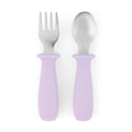 Skip Hop Besties Squad Fork & Spoon Set - Purple