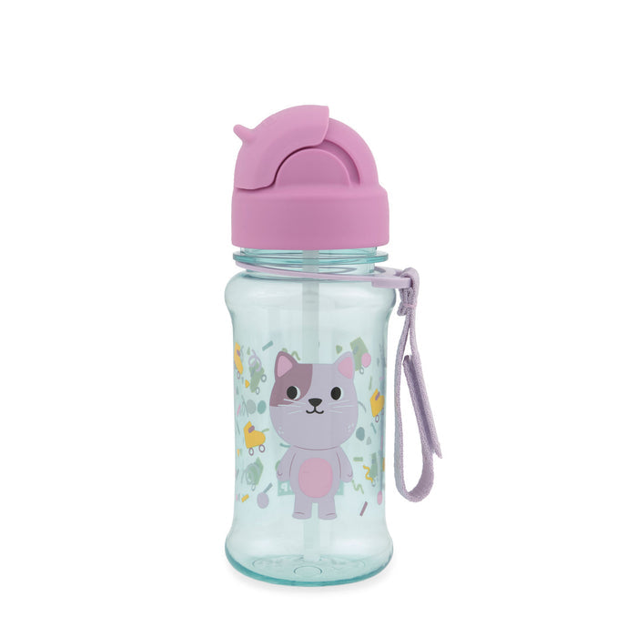Skip Hop Besties Squad Tritan Renew Straw Bottle - Cat