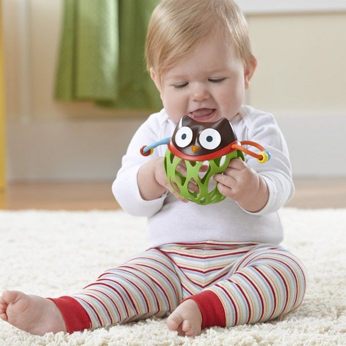 Skip Hop Explore & More Roll Around Rattle - Owl