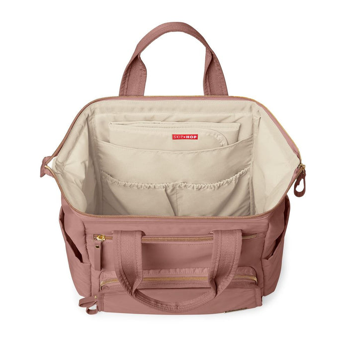 Skip Hop Main Frame Wide Open Backpack - Dusty Rose