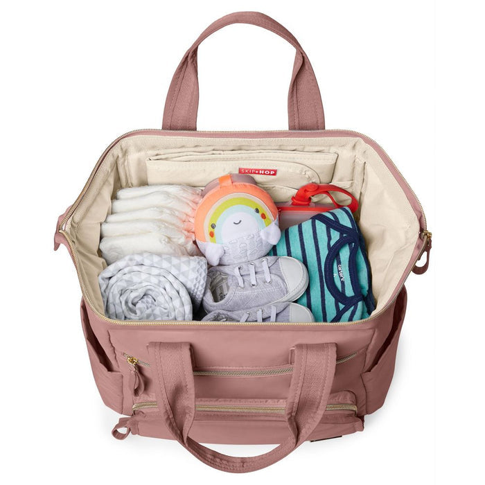 Skip Hop Main Frame Wide Open Backpack - Dusty Rose