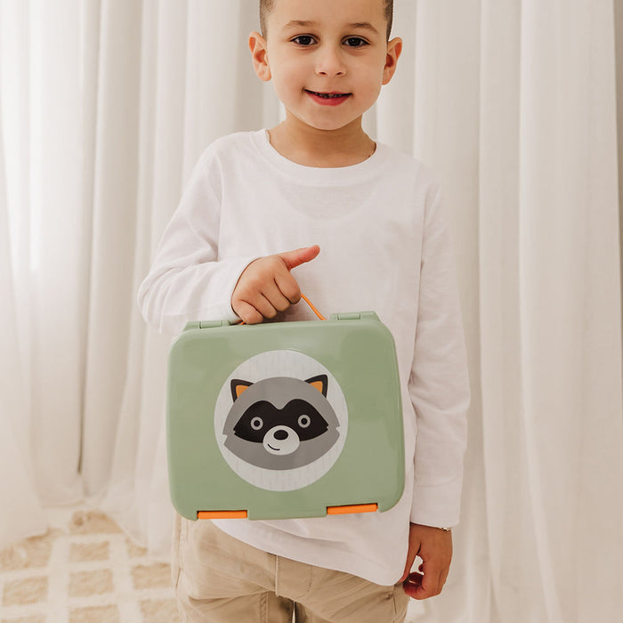 Skip Hop Zoo Bento Lunch Box - Raccoon