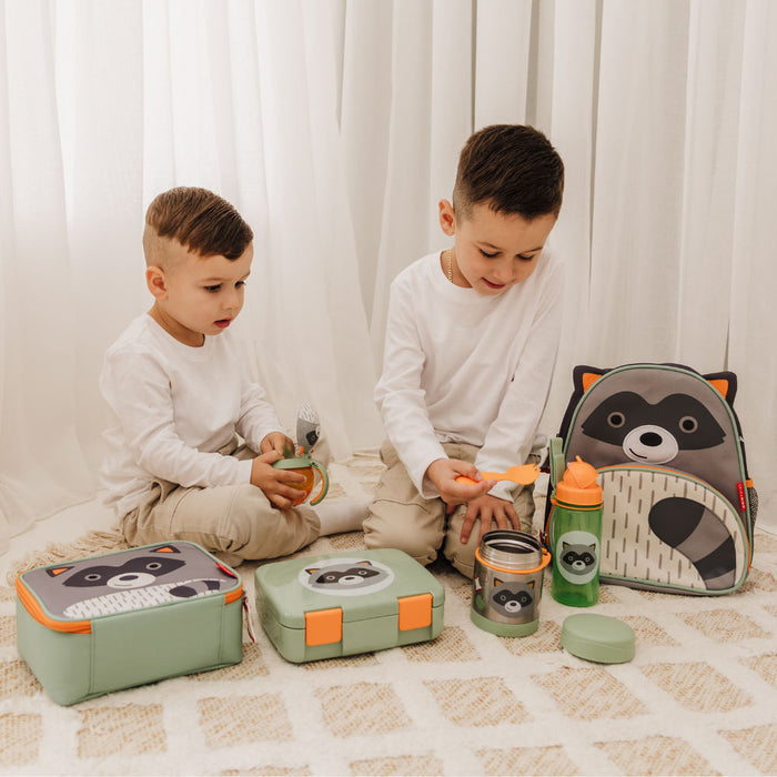 Skip Hop Zoo Bento Lunch Box - Raccoon