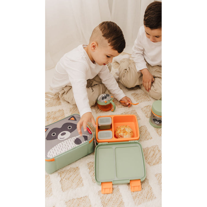 Skip Hop Zoo Bento Lunch Box - Raccoon
