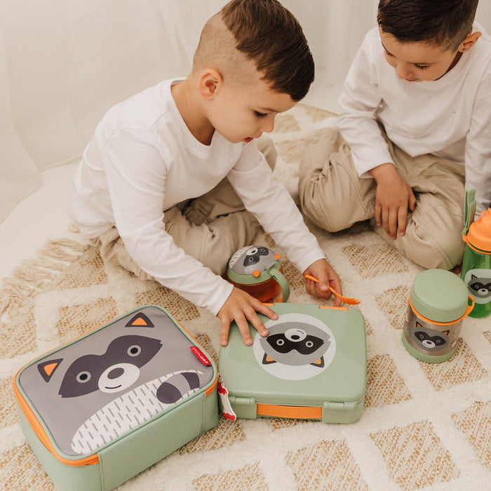 Skip Hop Zoo Bento Lunch Box - Raccoon