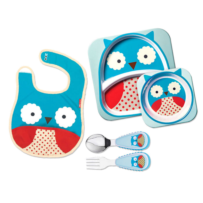 Skip Hop Zoo Utensils Fork & Spoon - Owl