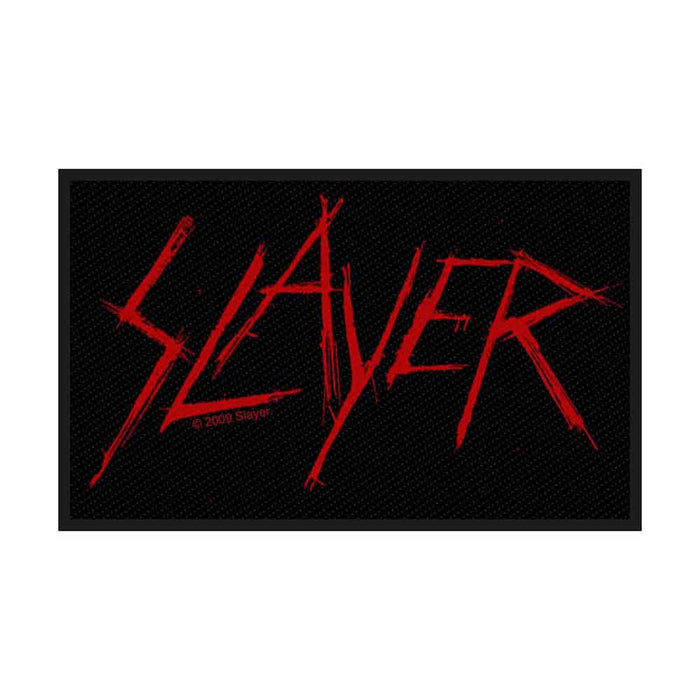 Slayer Standard Patch: Scratched Logo