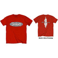 Slipknot Unisex T-Shirt: 20th Anniversary Don't Ever Judge Me (Red) (Back & Sleeve Print)