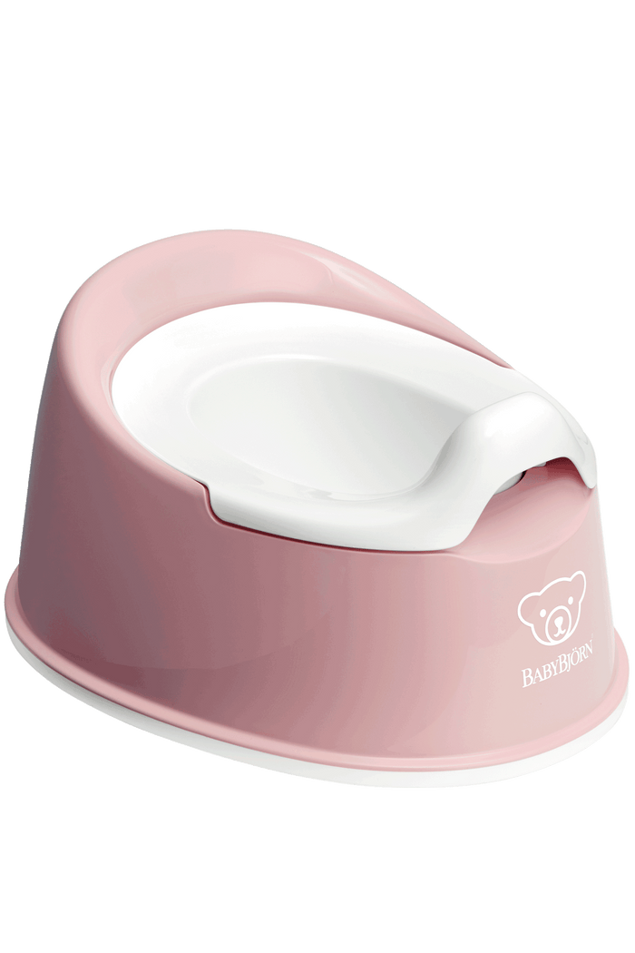 Powder pink - White