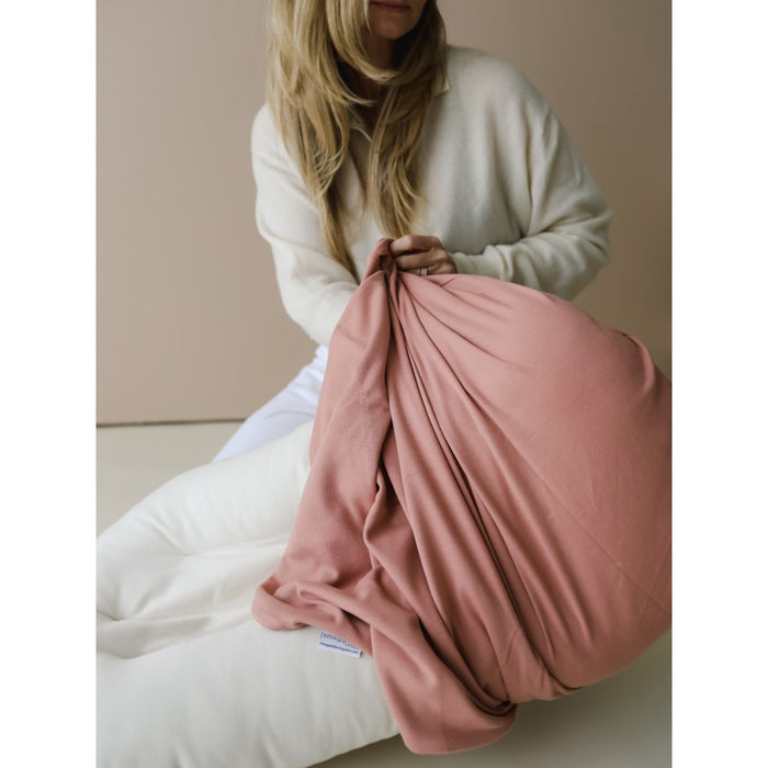 Snuggle Me Natural Infant Lounger with Gumdrop Cover