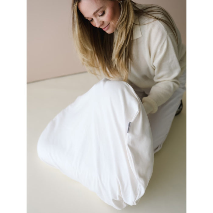 Snuggle Me Natural Infant Lounger with Natural Cover
