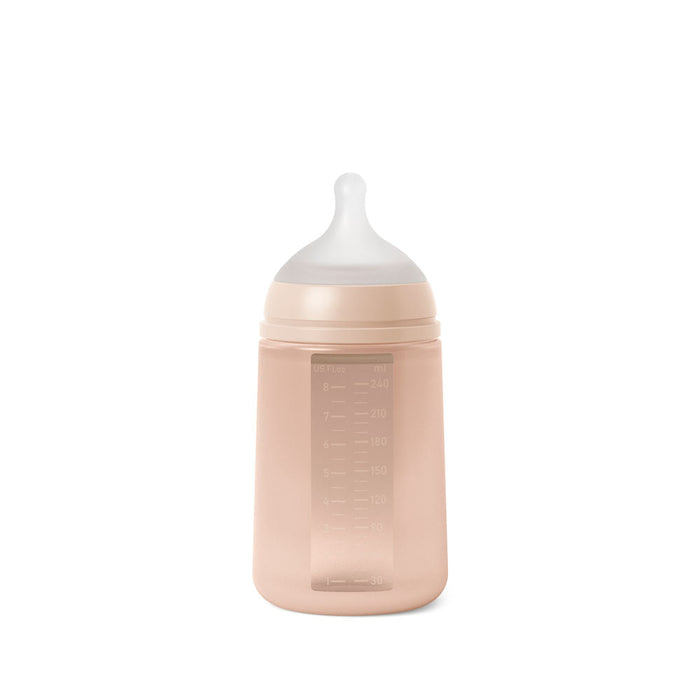 Suavinex Colour Essence All Silicone Bottle 240ml - Nude
