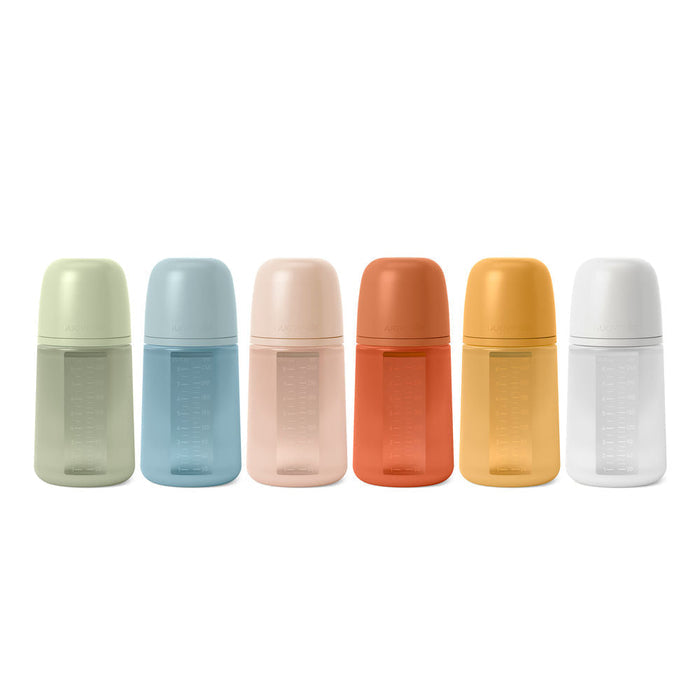 Suavinex Colour Essence All Silicone Bottle 240ml - Nude
