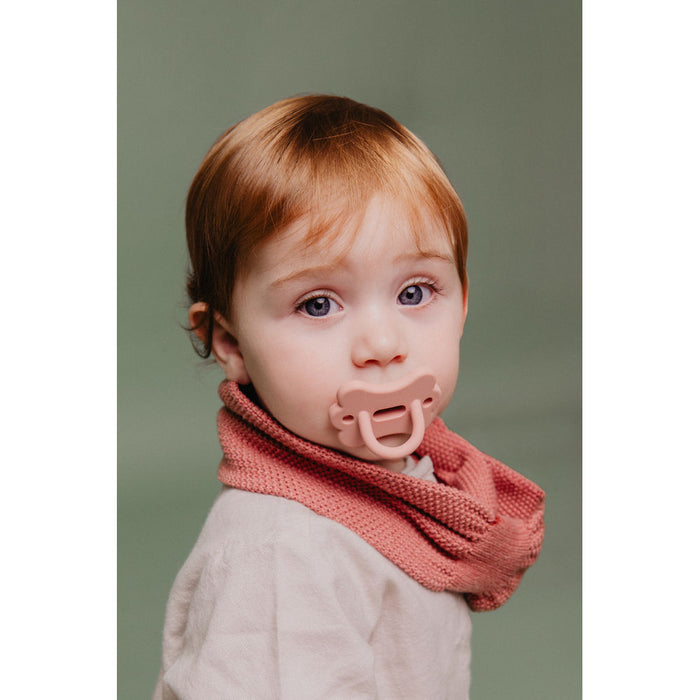 Suavinex Colour Essence Butterfly All Silicone SX Pro Soother 6-18 Months - Peach Pink