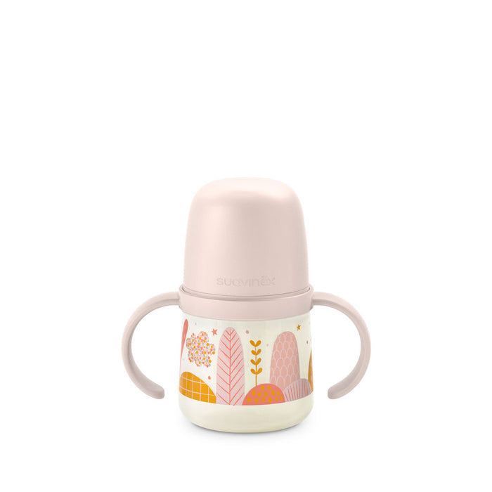 Suavinex Dreams 150ml Non Spill Spout Bottle With Handles 6+months - Pink
