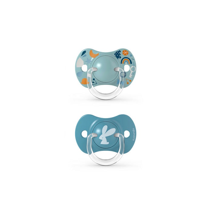 Suavinex Forest SX Pro Soother 0-6months 2 Pack - Blue